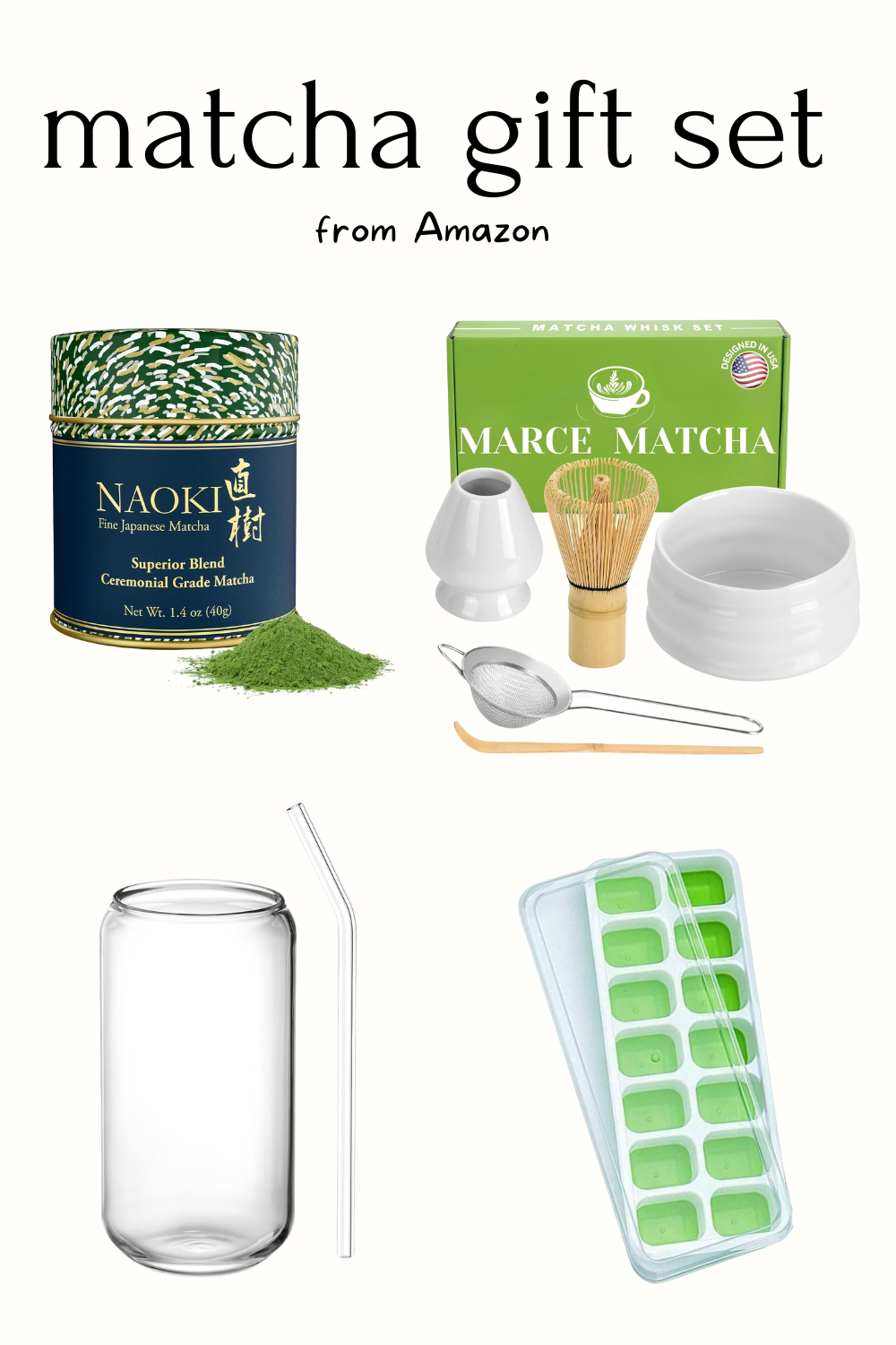 Gift Set To Make Iced Matcha – Amazon